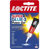 Colle cianoacrilate - LOCTITE - SUPERGLUE-3P - Power gel - Tubo da 3 g