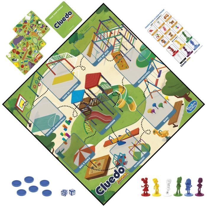 CLUEDO JUNIOR 2 -IN -1 - Junior Board Game - Game Thinking