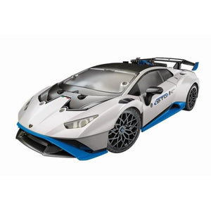 CLEMENTONI - Lamborghini Huracan STO da costruire - Ruote sterzanti - Manuale illustrato e applicazione per la visualizzazione 3D - Fabri