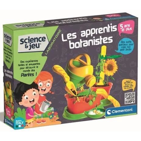 CLEMENTONI - Apprendisti botanici - Scientific box - Scopri il mondo della botanica - Attrezzi da giardinaggio - Dai 5 anni in su