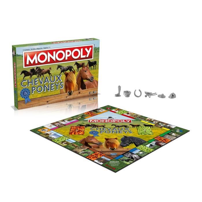 Cavalli e pony monopoly - gioco altopiano - mosse vincenti
