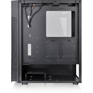 Case PC Mid Tower senza alimentatore - THERMALTAKE View 200 TG ARGB (Nero) - ATX/Micro ATX - 3x120mm A-RGB - USB 3.0/2.0 - Vetro temperato