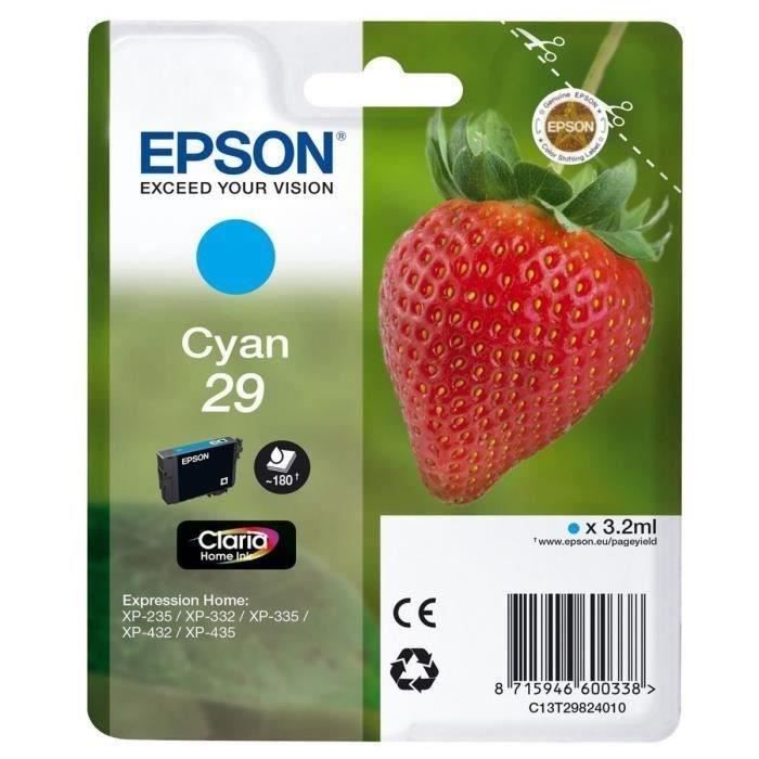 Cartuccia EPSON T2982 - Fragola - Ciano