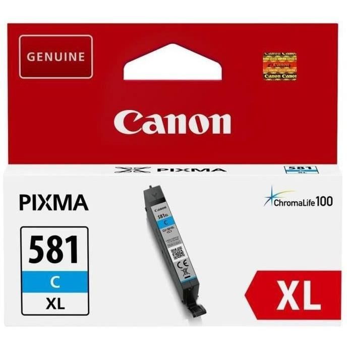 Cartuccia d'inchiostro a resa elevata CANON CLI-581C XL - ciano