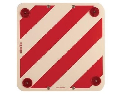 CARTELLI PER CARICHI SPORGENTI CM.50X50 SICUREZZA VEICOLI