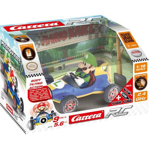 CARRERA - Mario Kart (TM) Mach 8 Luigi Telecomando Auto