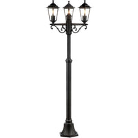 Carleen Outdoor Lamp 3L, nero, E27 max 60w, lampadina non incluso