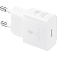 Caricabatterie rapido SAMSUNG Sector - USB C da 25 W (con cavo) - Bianco
