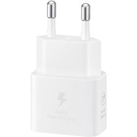 Caricabatterie rapido SAMSUNG Sector - USB C da 25 W (con cavo) - Bianco