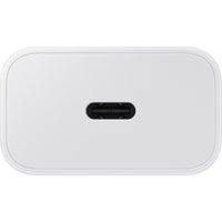 Caricabatterie rapido SAMSUNG Sector - USB C da 25 W (con cavo) - Bianco