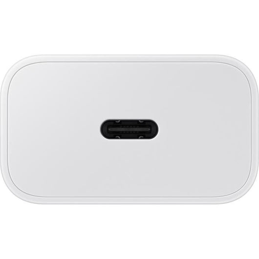 Caricabatterie rapido SAMSUNG Sector - USB C da 25 W (con cavo) - Bianco