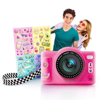 Canal Toys - Photo Creator -Fotocamera digitale pop colore rosa- Con scheda SD da 32 GB inclusa