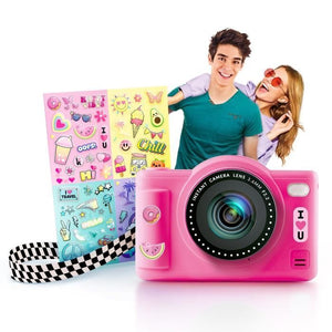 Canal Toys - Photo Creator -Fotocamera digitale pop colore rosa- Con scheda SD da 32 GB inclusa
