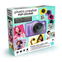 Canal Toys - Photo Creator - Fotocamera digitale Pop Colore Viola - Con scheda SD da 32 GB inclusa