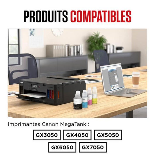 Bottiglia di inchiostro - Canon - GI -56bk - Black - Maxify GX Compatibility - (4412C001)