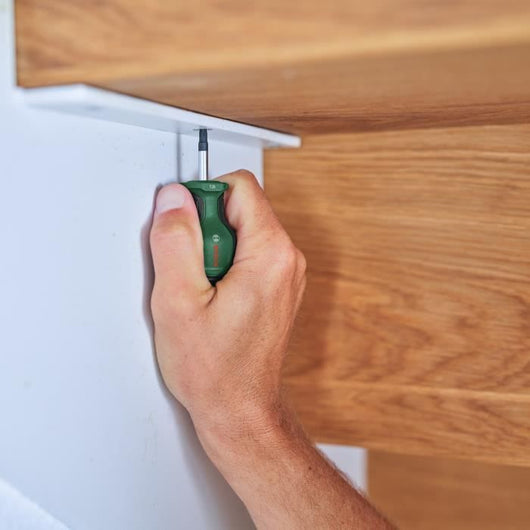 Bosch Set di 6 cacciaviti corti (per spazi ristretti PH/PZ/TX/Flat S2 acciaio punta magnetica ad alta coppia)