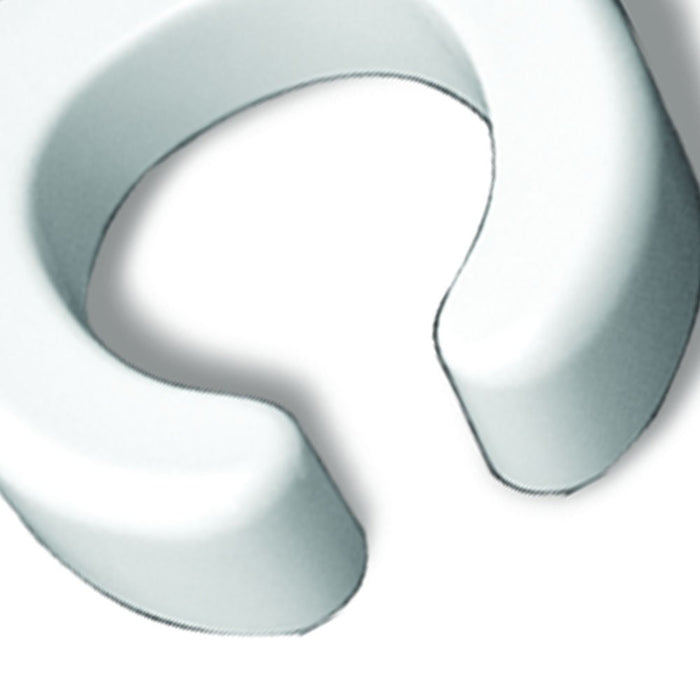 Sedile alza wc di 10 cm aperta frontalmente