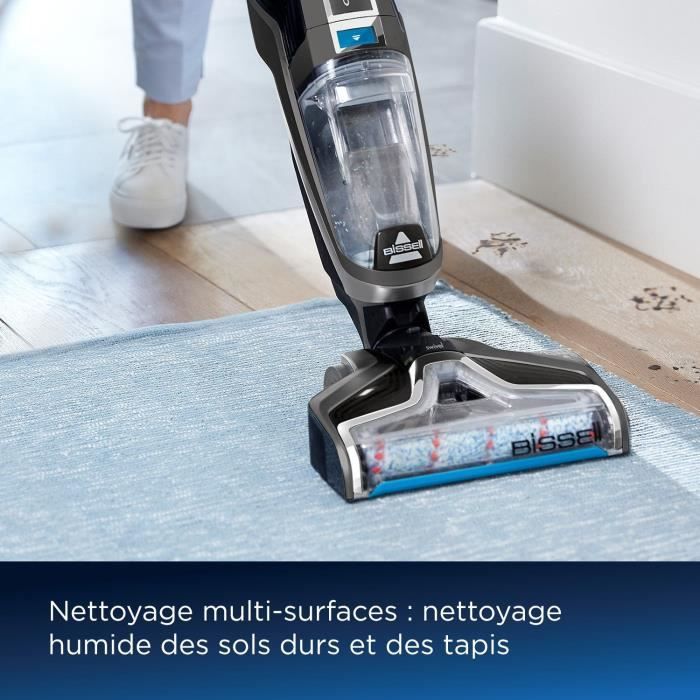 Bissell B3569N CrossWave C6 Selezionare Cordless - Wireless Broom aspirapolvere 3 in 1
