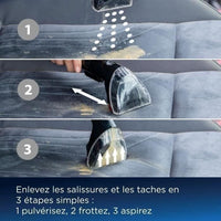 Bissell Spot Clean Plus 3724N - distacco, pulito e aspirato - luce e compatta - tubo 2,20 m