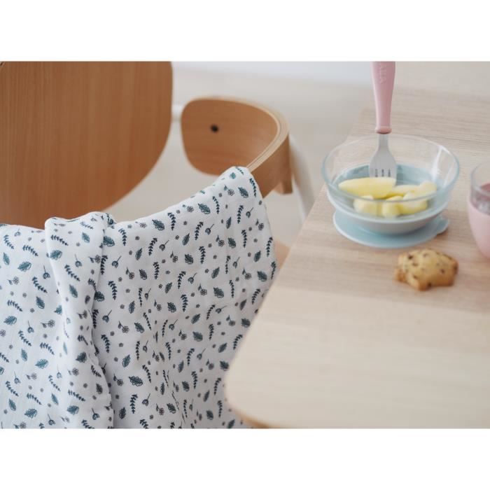 BEABA, Box 2 SLIPS 120cm - Rosa antico / Campagna floreale