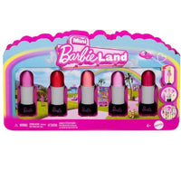 BARBIE Mini set di rossetti BarbieLand 6 con mini bambole - JBD26