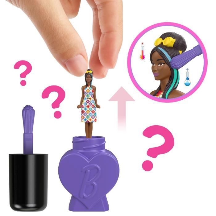 BARBIE Mini-BarbieLand Fashionistas Doll - Bambola da 1,5" - Barbie - JCP97