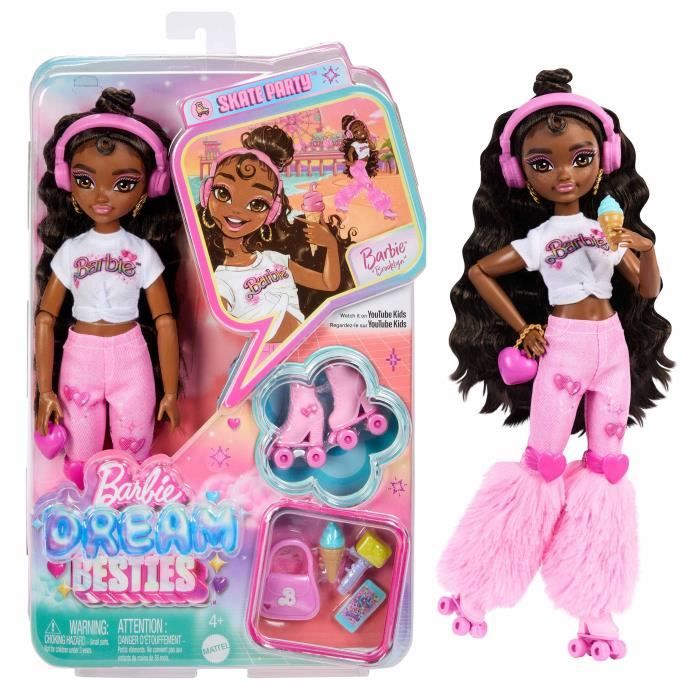BARBIE Brooklyn Dreambesties Roller - JFX97