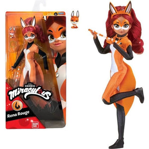 BANDAI Miraculous Ladybug - Bambola Fashion 26 cm: Rena Rouge