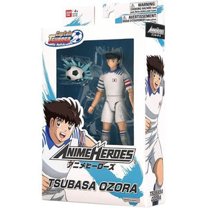 BANDAI - Anime Heroes - Captain Tsubasa - Anime Heroes Figura 17 cm - Tsubasa Ozora - 37791