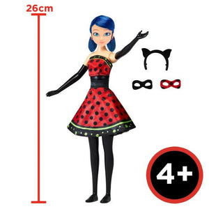 Bambola Trasformazione Coccinella - BANDAI - Miraculous 26 cm - Cambio vestito