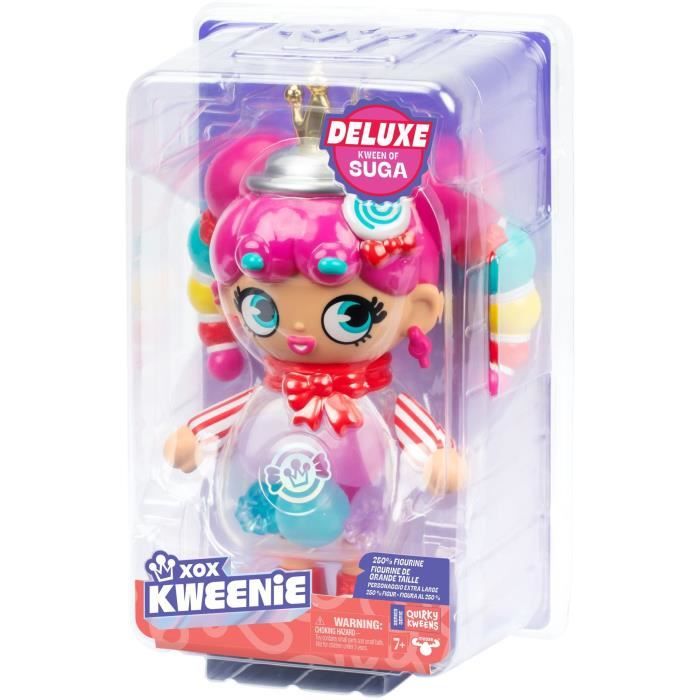 Bambola gigante - XOX KWEENIE - Candy - 28 cm - Articolata - Look unico