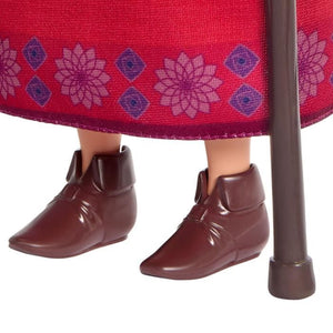 Bambola fashion Disney - MATTEL - D-XIN DOLL - Vestito rosso - 7 punti di articolazione