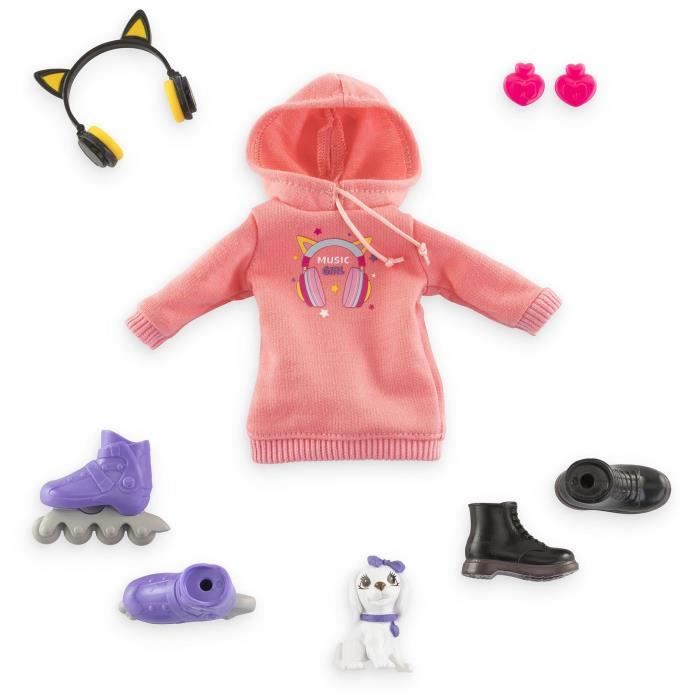 Bambola fashion - COROLLE - Melody Music & Mode - 28 cm - 4 accessori - da 4 anni