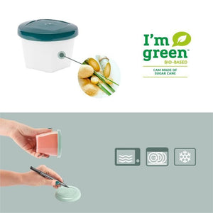 BabyMoov Conservation Pots Biosourcés - Lotto di 6x250ml