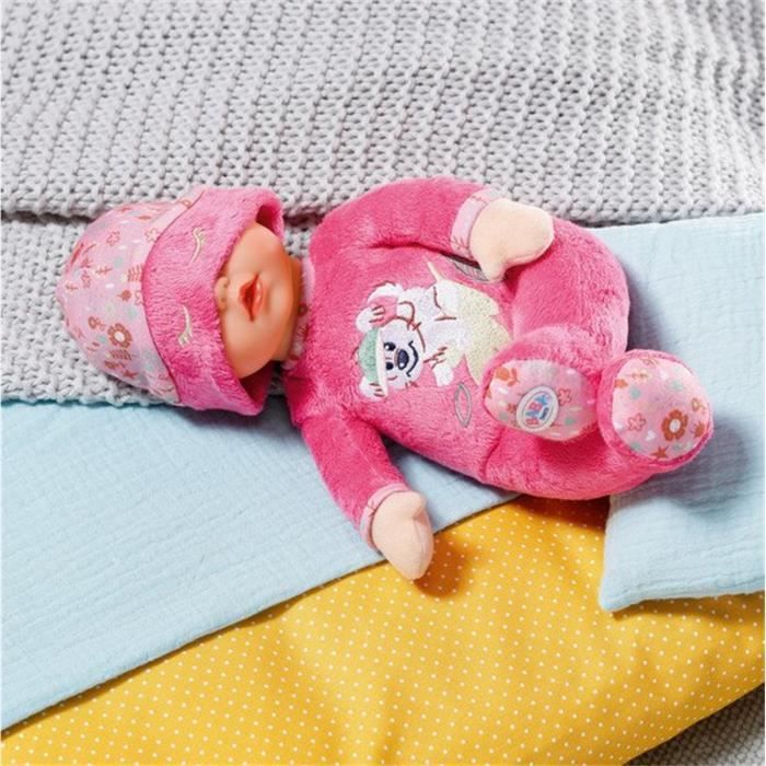Baby Born - Sleepy - Bambola morbida con sonaglio integrato - Rosa - 30 cm - Dai 3 anni in su