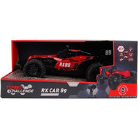Auto telecomandata - TURBO CHALLENGE - RX Car 89 093721 - Rosso - 1/12 - Batteria ricaricabile e batterie incluse - Metallo