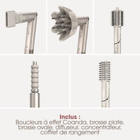 Asciugacapelli e styler 2 in 1 - SHARK FLEXSTYLE - HD446SLEU - 5 accessori - Champagne - 1400 W