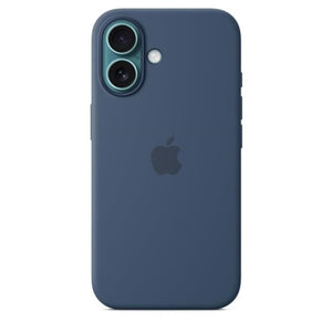 APPLE iPhone 16 - Custodia in silicone con MagSafe - Denim