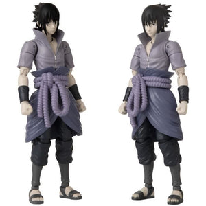 Anime Heroes - Naruto Shippuden - Figura di eroi anime 17 cm - Sasuke Uchiwa
