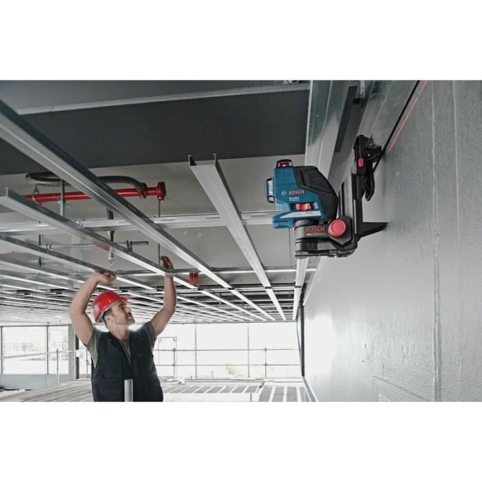 Accessorio di livellamento Bosch Professional BM1, soluzione universale per tutti i laser di linea - 0601015A01