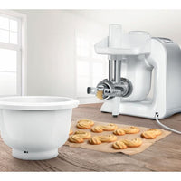 Accessori Baking Sensation - BOSCH - MUZ5BS1 - Tritacarne - Griglia 5 mm - Accessorio biscotti 4 forme - Ciotola 3,9 L