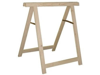 2 PZ CAVALLETTI CAVALLETTO IN LEGNO ALTEZZA CM. 75 IN LEGNO DI ABETE