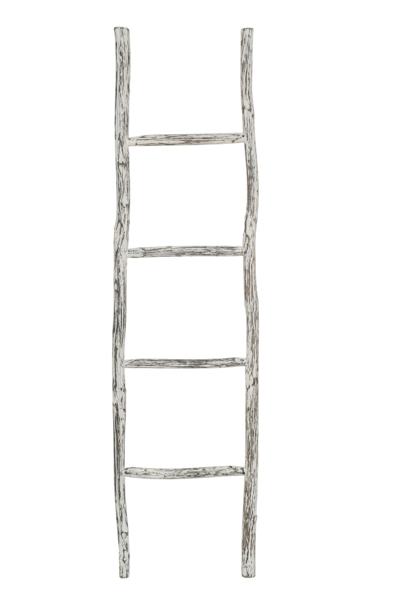 Biscottini Scala portasciugamani in legno finitura nera dimensioni lunghezza profondità