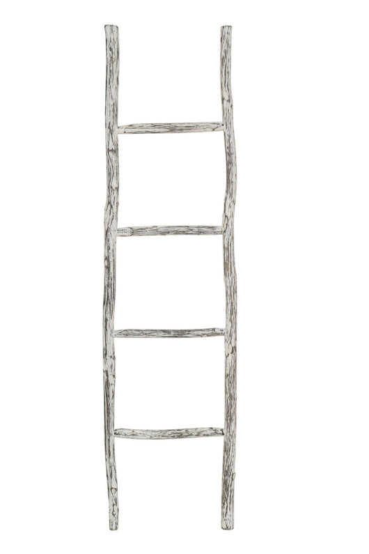 Biscottini Scala portasciugamani in legno finitura nera dimensioni lunghezza profondità