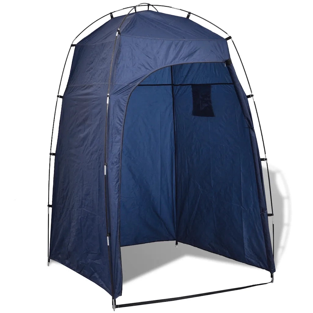 Tenda per Doccia/WC/Spogliatoio-Tenda Doccia Portatile Blu