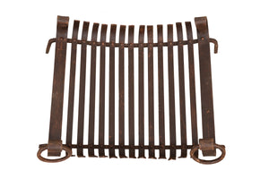 Biscottini Braciere in ferro battuto lavorato a mano L64XPR48XH30 cm Comodo pratico