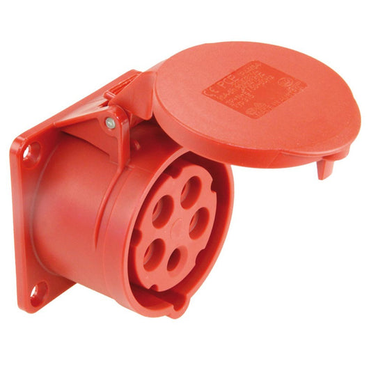 Presa dritta 32A 3P+T+N 400V IP44 Pce