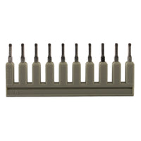 Ponticello isolato 10 poli 2,5mmq 25A per morsettiere scollegabili Wago