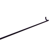 Asta superiore destra a gancio per spagnolette 110 cm.