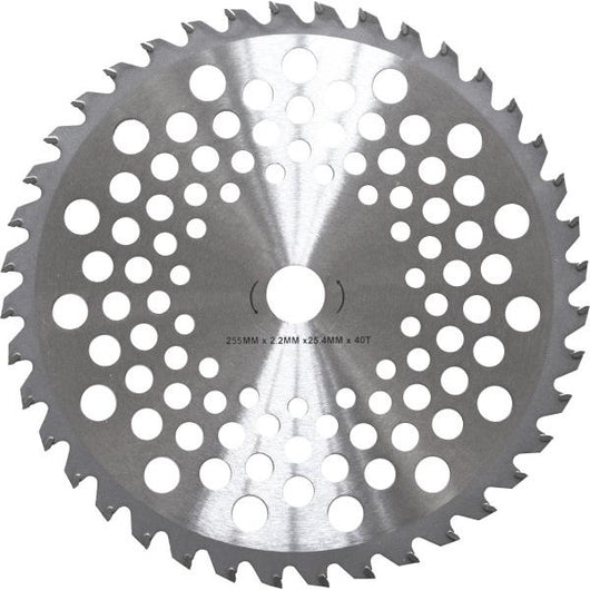 LAMA PER DECESPUGLIATORE A 40 DENTI D.255MM